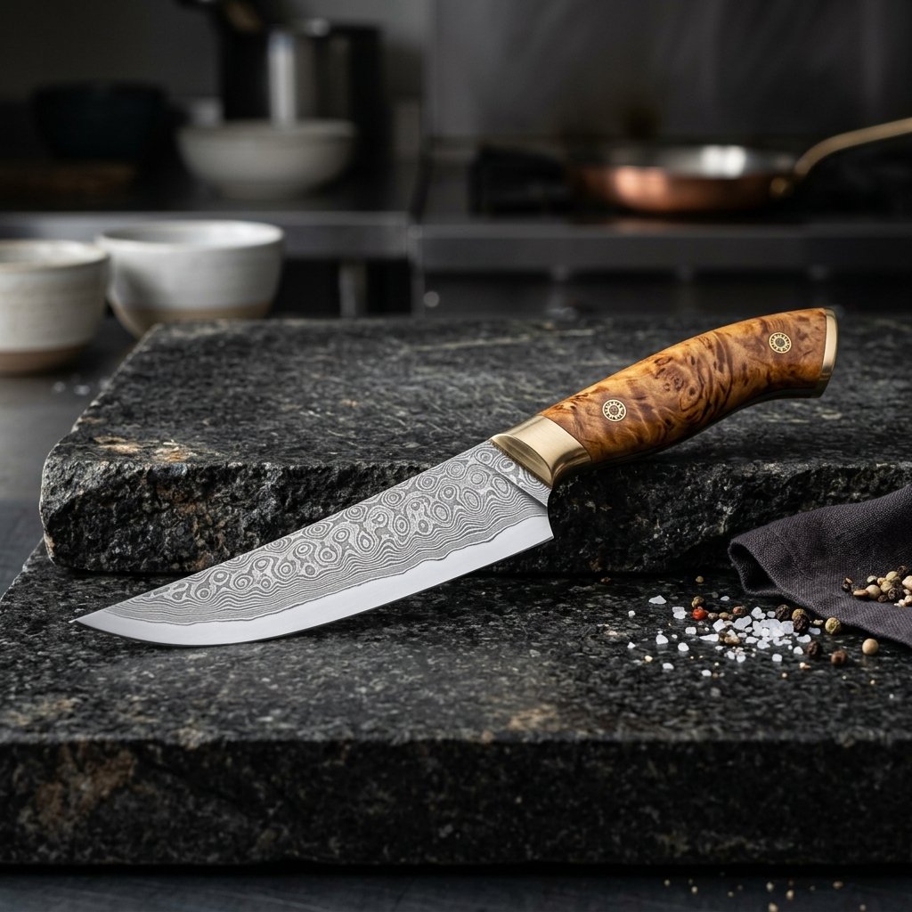 Artisan 6" Damascus Boning & Fillet Knife